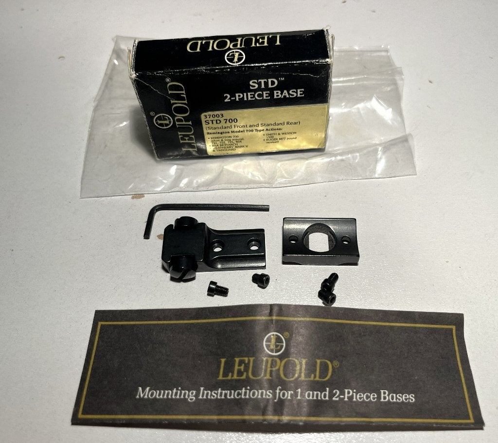 Leupold Leupold 2-piece STD 700, Ophalen of Verzenden, Nieuw