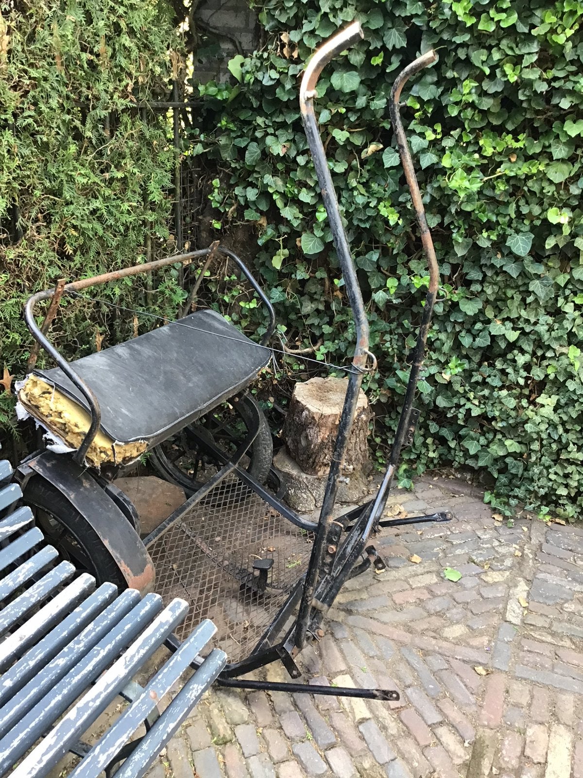 Menwagen sulky, Ophalen, Gebruikt, Recreatie