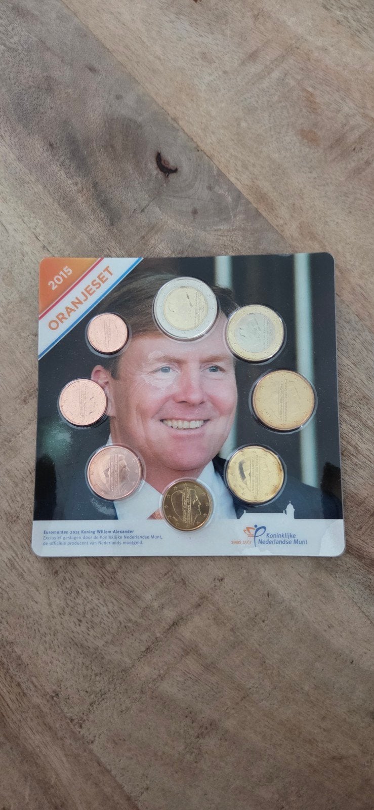 Oranjeset 2015 Koning Willem-Alexander en Koningin Máxima, Ophalen of Verzenden, Koningin Beatrix, Euro's, Setje