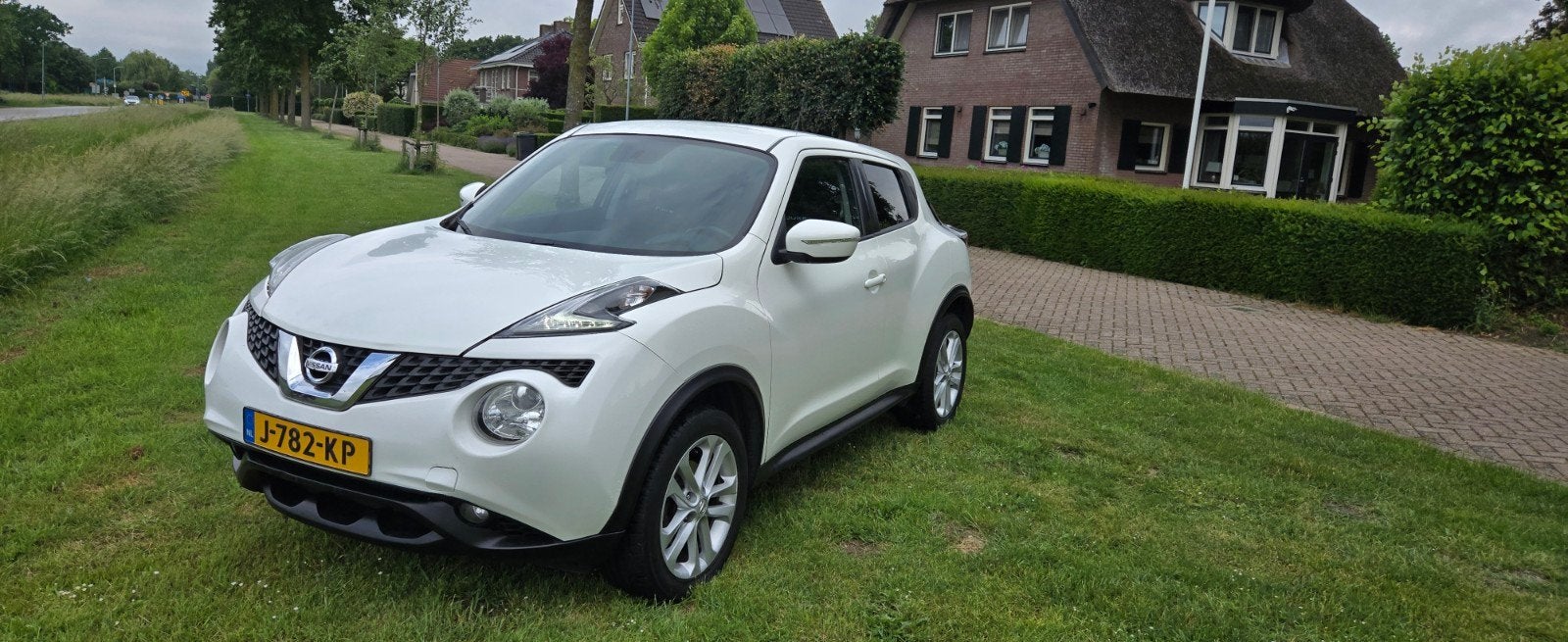 Nissan Juke 1.2 Dig-t 2017 Wit, Ophalen, Nissan
