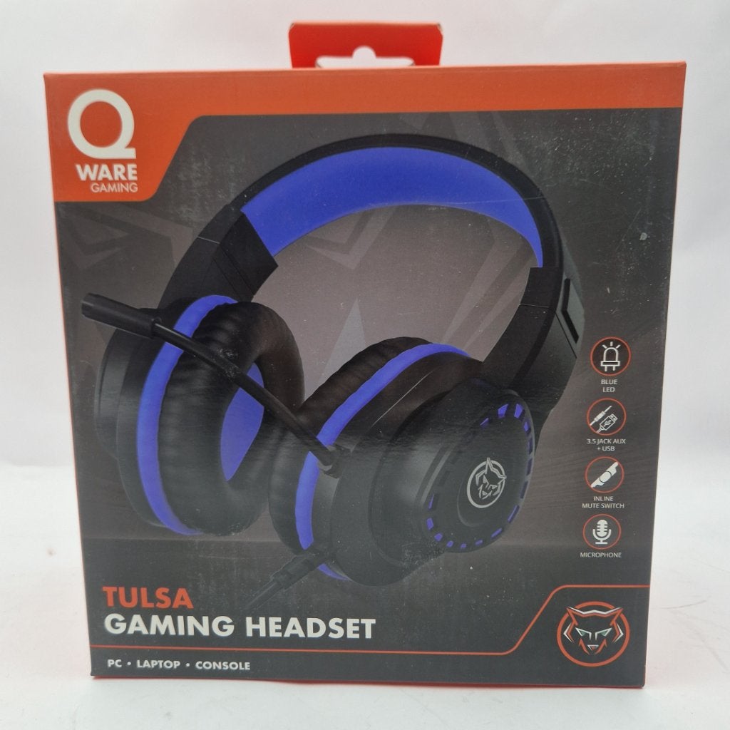 Tulsa Gaming Headset PC en Console | Nieuw | Nu voor € 14,99, Ophalen of Verzenden, Nieuw, Overige merken