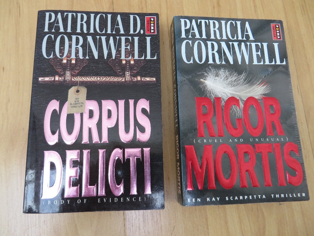 2 x Patricia Cornwell, Ophalen of Verzenden, Zo goed als nieuw, Patricia Cornwell