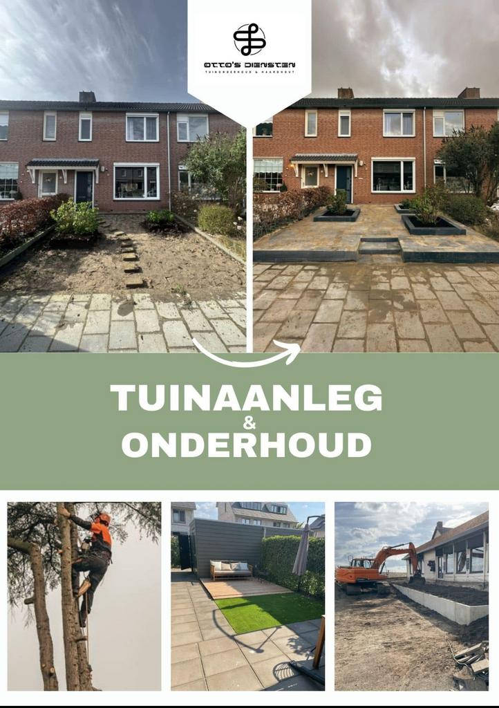 Tuin of terras aanleggen of veranderen?, Ophalen of Verzenden