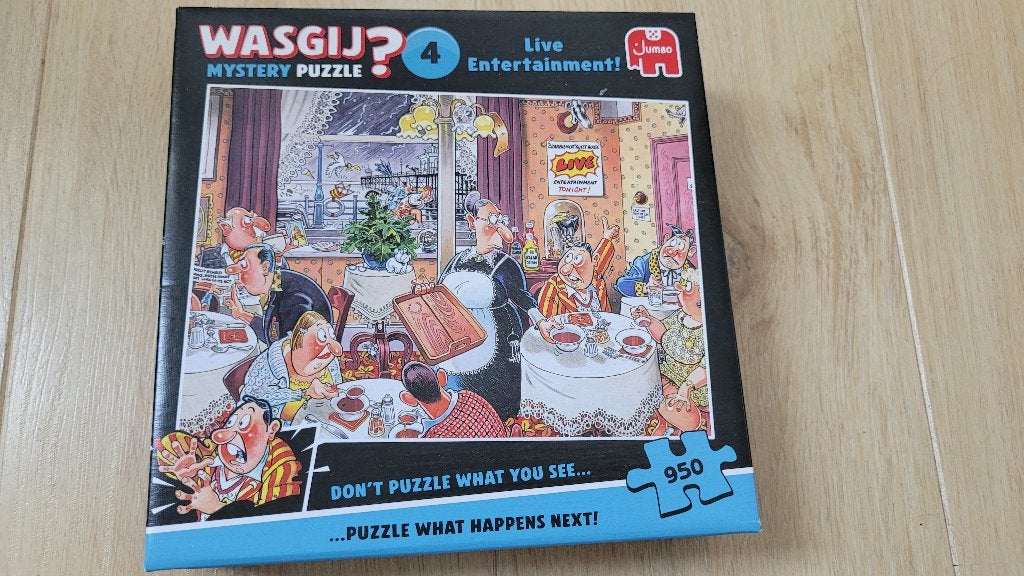 wasgij puzzels van 500 of 950 stukjes, Ophalen, 500 t/m 1500 stukjes, Gebruikt, Legpuzzel