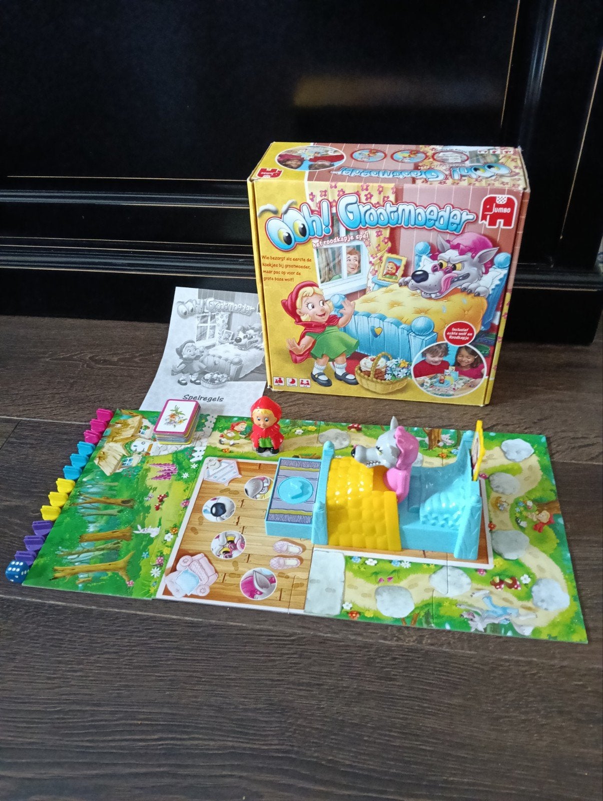 Ooh! Grootmoeder Roodkapje spel, Ophalen, Zo goed als nieuw, Jumbo