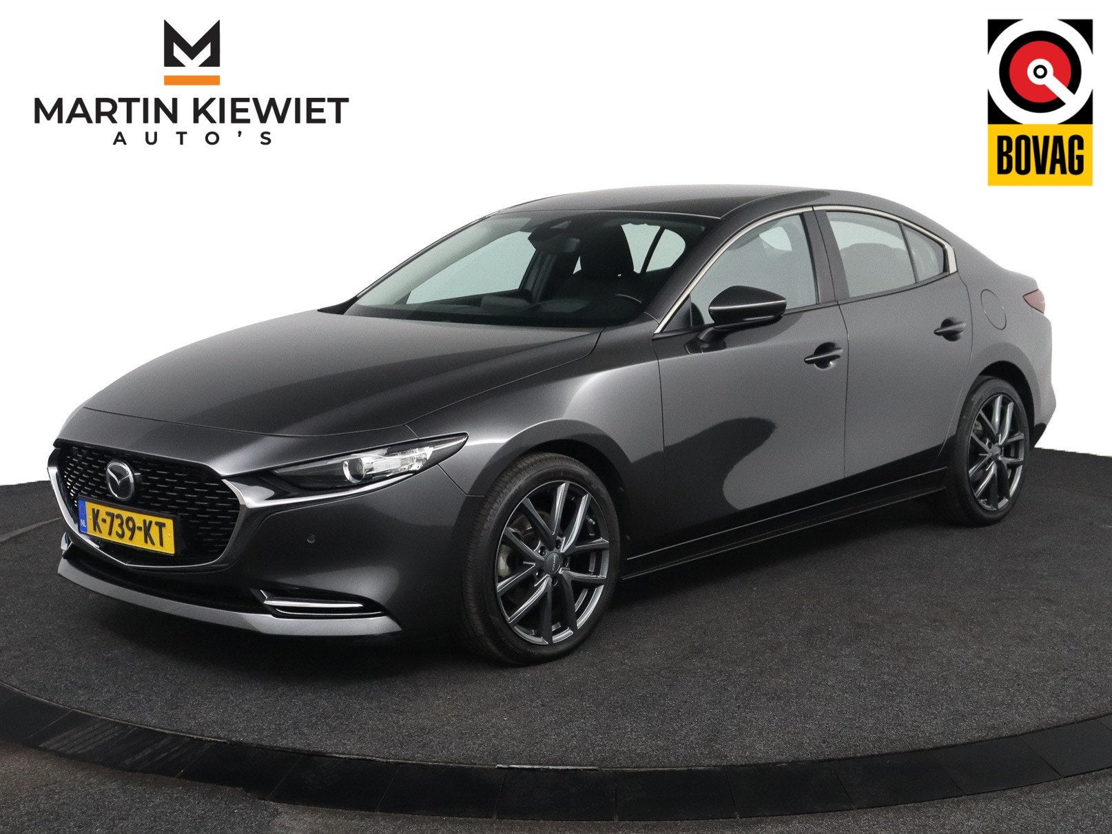 Mazda 3 2.0 e-SkyActiv-X M Hybrid 180 Comfort Bose|HUD|Camer, Auto's, Voorwielaandrijving, 1998 cc, Stof, Gebruikt
