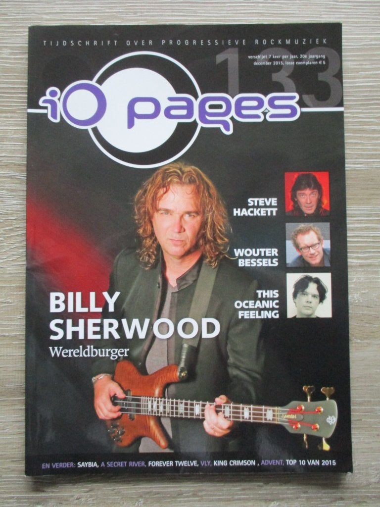 iO pages 133 - december 2015, Ophalen of Verzenden, Gelezen, Artiest