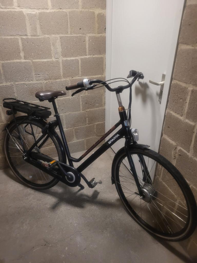 2x Mooie electrische fiets accu zgan sparta en vogue, 51 tot 55 cm, Ophalen, Zo goed als nieuw, Sparta