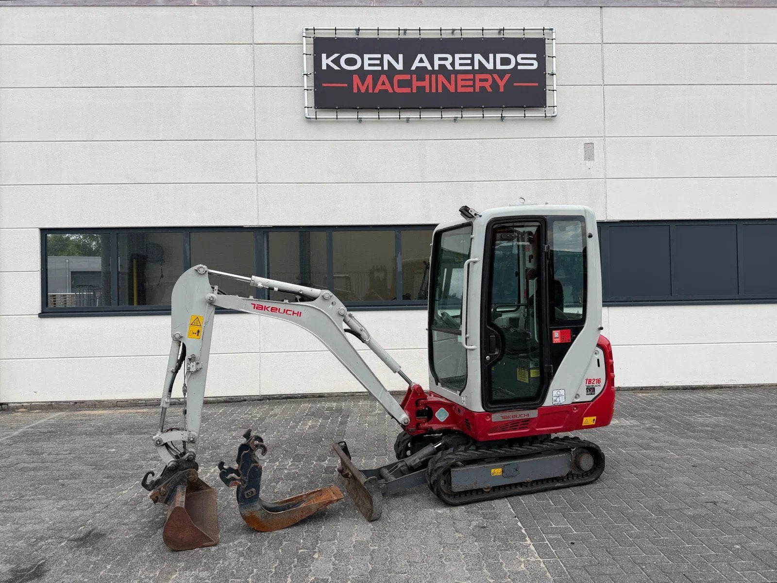 Takeuchi TB 216 Minigraver 2021 Lease mogelijk!, Takeuchi, Nvt, NL, Graafmachine