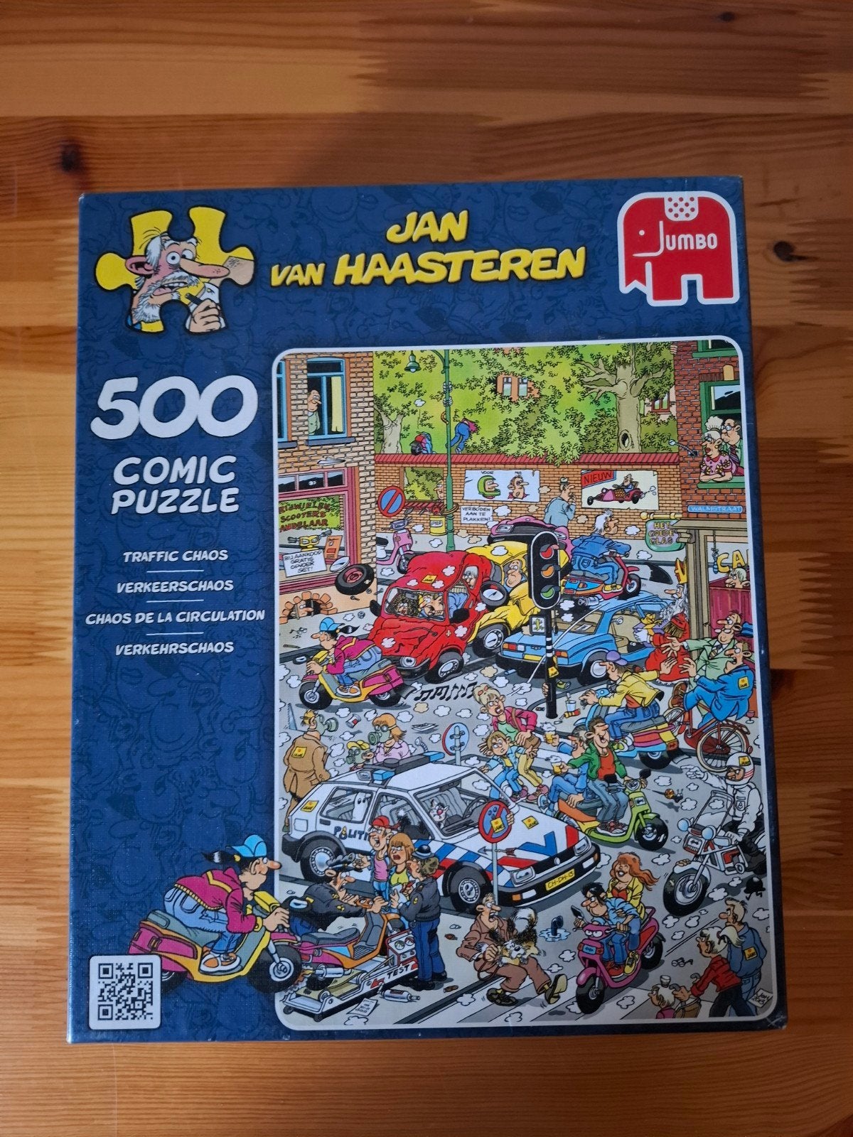 van haasteren verkeerschaos 500 stk, Ophalen of Verzenden, 500 t/m 1500 stukjes, Zo goed als nieuw