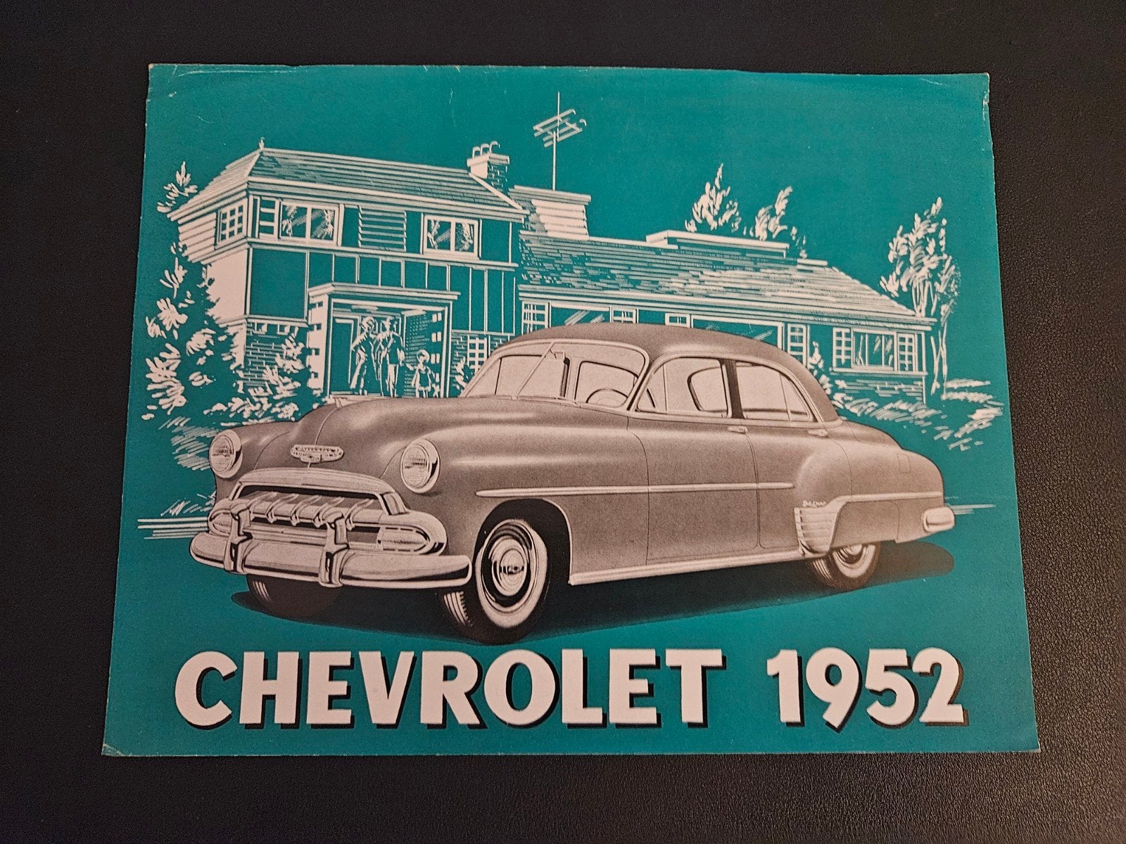 Leaflet Chevrolet 1952, Ophalen of Verzenden, Zo goed als nieuw, Chevrolet