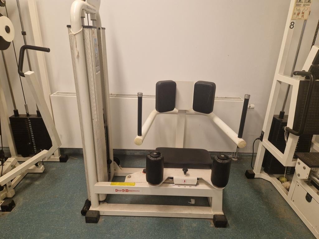Rotary Torso Fitness Apparaat - TECA Rehab Systems, Ophalen, Krachtstation, Metaal, Buik