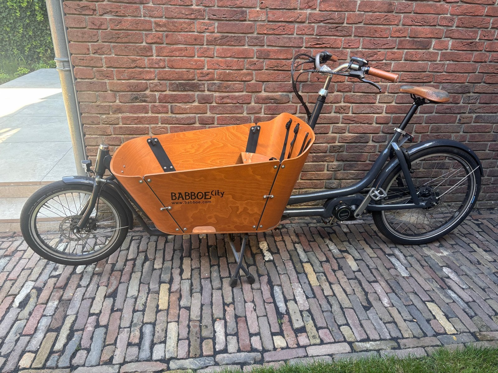 Babboe City mountain Bakfiets - elektrisch zeer goede staat, Elektrisch, Zo goed als nieuw, 2 kinderen, Schijfrem