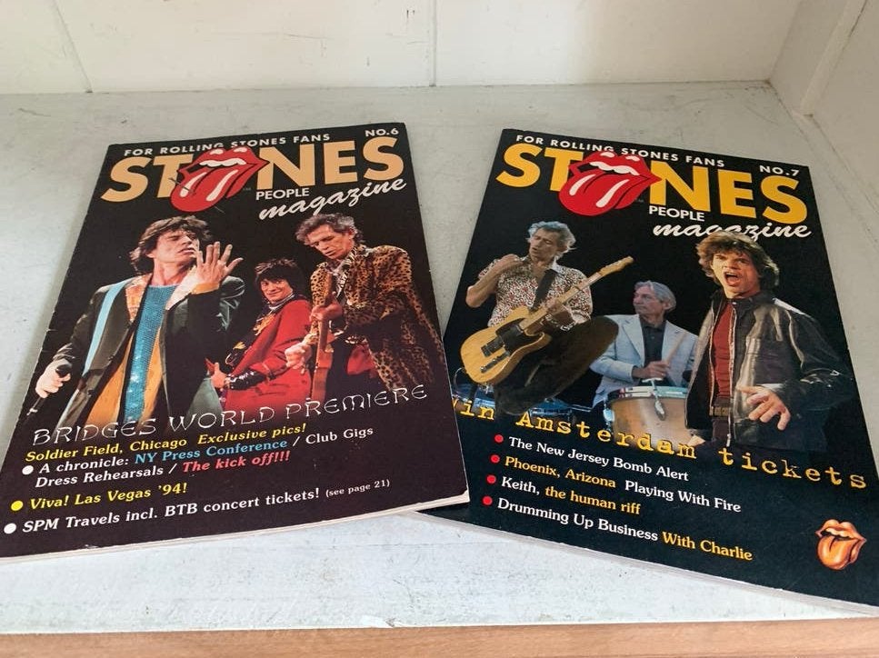 Stones People Magazine - Nrs. 6 & 7 (Rolling Stones), Ophalen of Verzenden