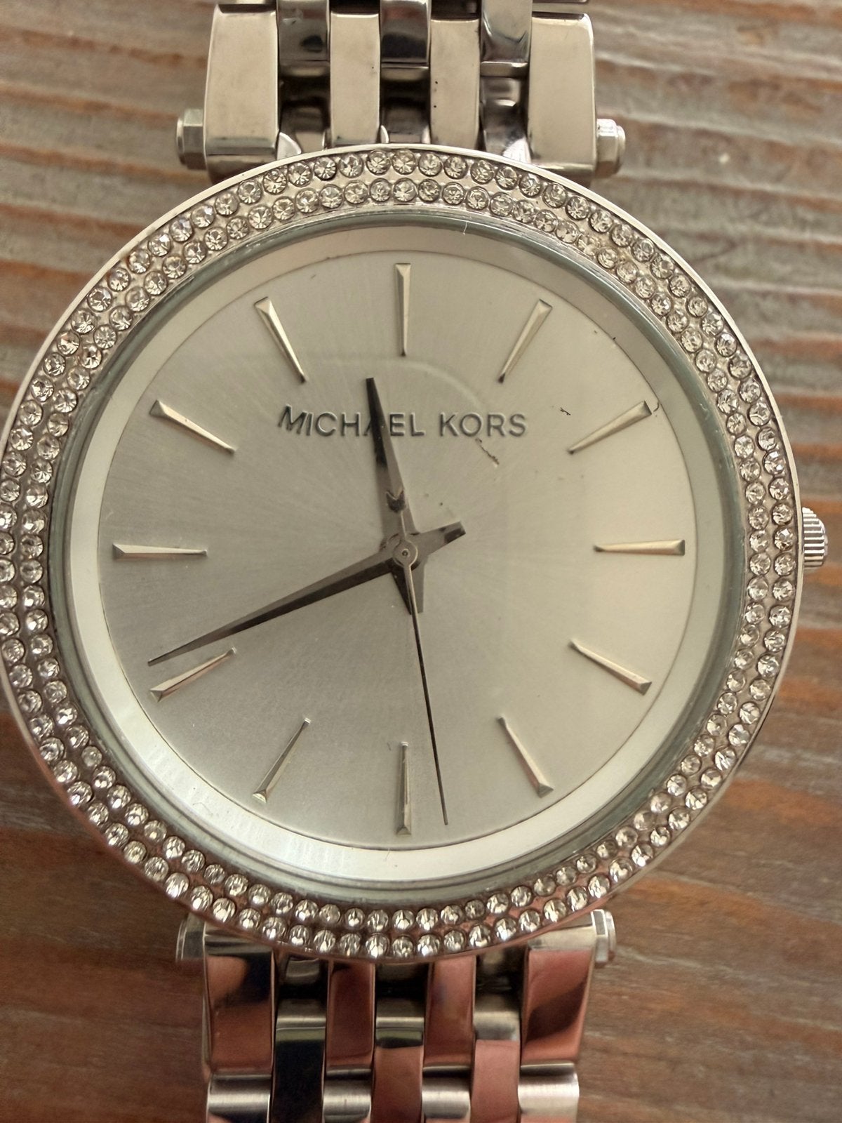 Michael Kors Darci (MK-3190) zilverkleurig, Overige merken, Staal, Staal, Polshorloge