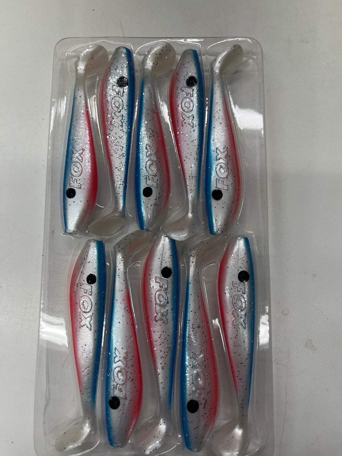Fox Pro Zander Shads 10 cm - Zeebaarsstopper, Ophalen of Verzenden, Nieuw, Kunstaas