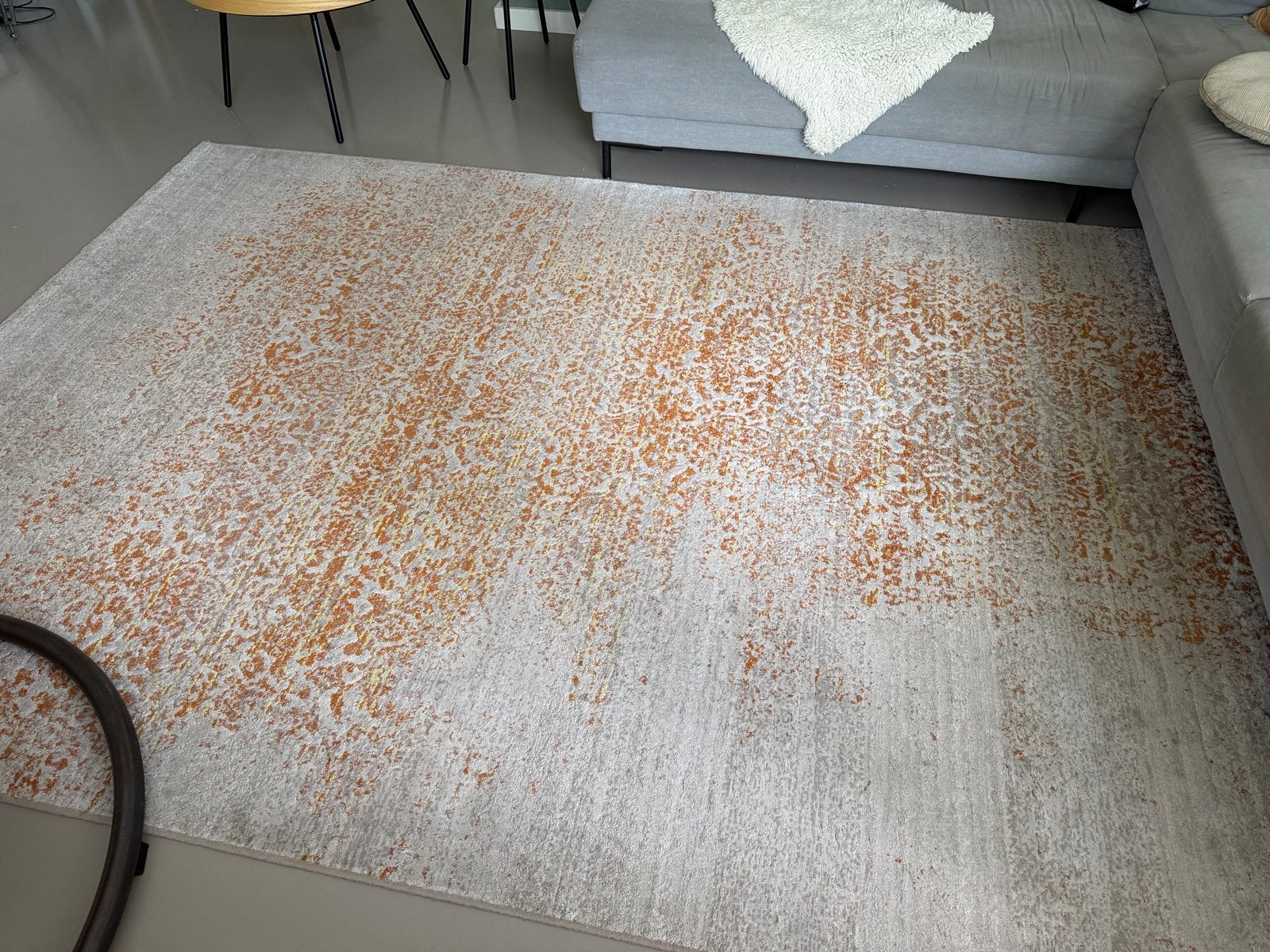 Zuiver vloerkleed 290x200 - Gebruikt, netjes, geen vlekken, Ophalen, Gebruikt, 200 cm of meer, Grijs