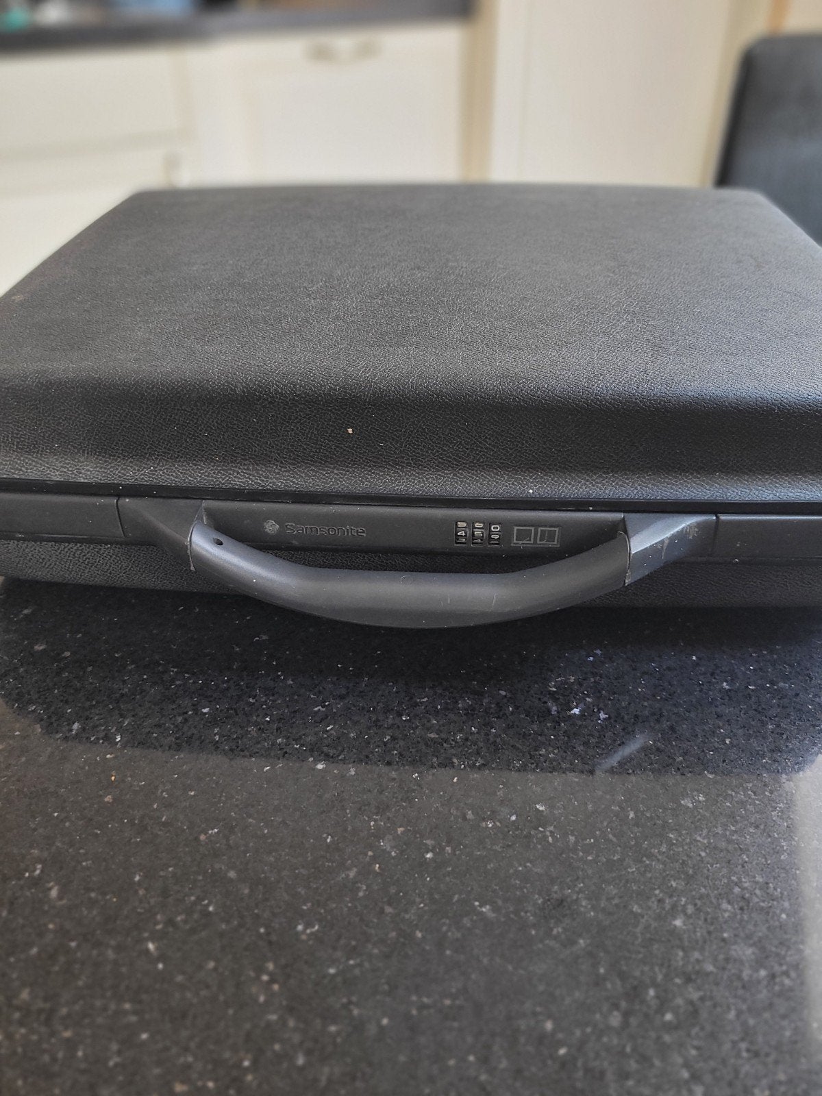 Samsonite Attachékoffer Zwart - Vintage Zakelijke Koffer, Ophalen