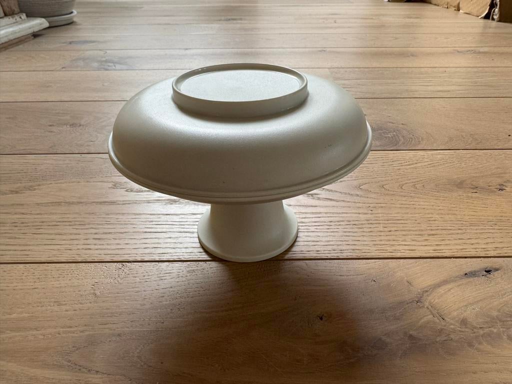Vintage Tupperware Taartstolp / Kaasstolp - Crème, Ophalen of Verzenden, Gebruikt, Crème, Overige typen
