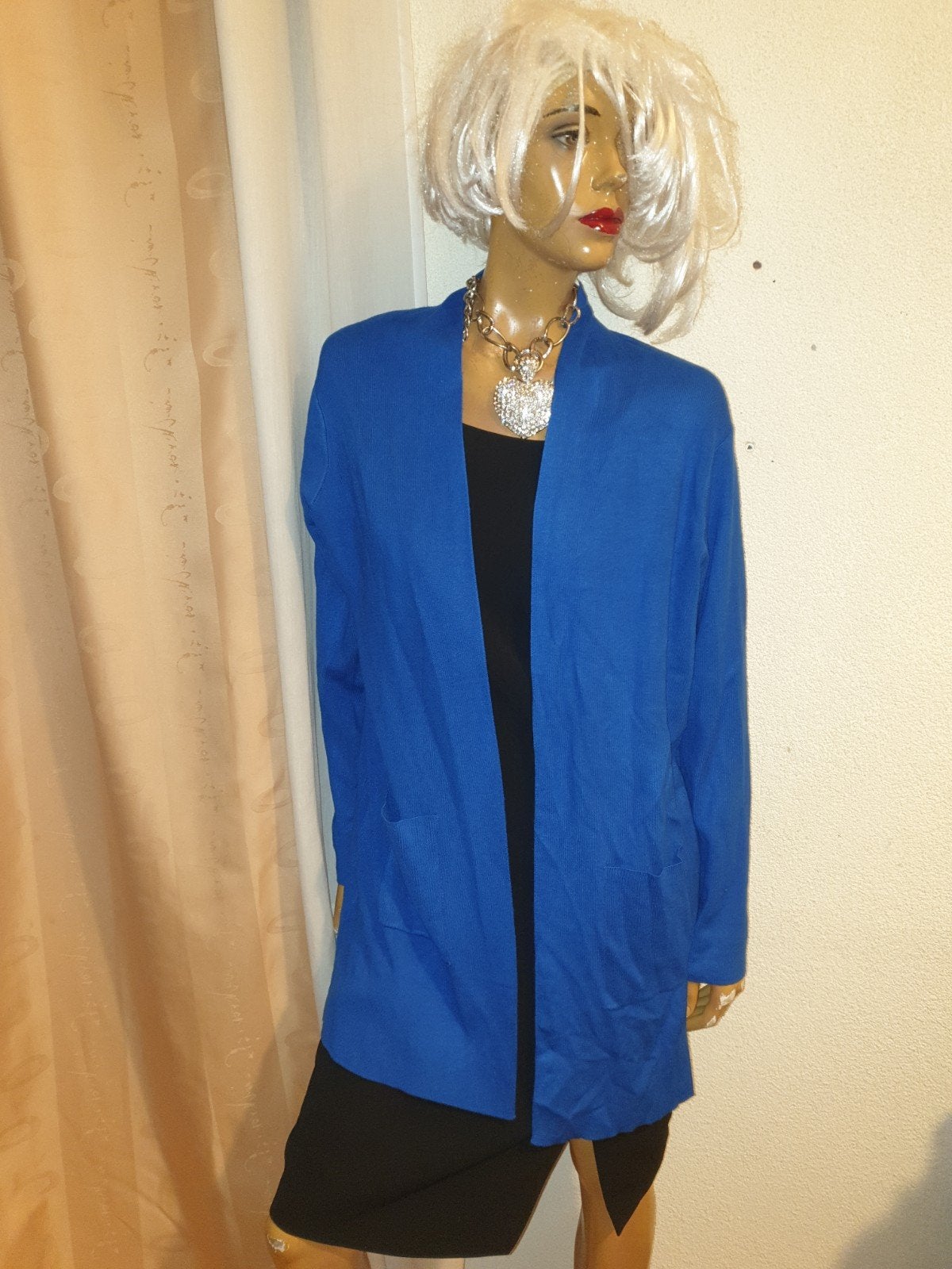 NED Blauw Vest Maat XL - Stijlvol en Comfortabel, Kleding | Dames, Truien en Vesten, Blauw, Maat 46/48 (XL) of groter, Ophalen of Verzenden