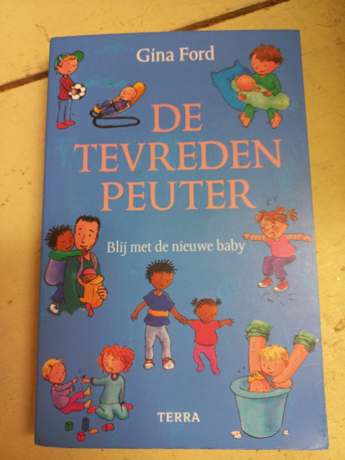 De Tevreden Peuter - Blij met de nieuwe baby, Boeken, Ophalen of Verzenden, Zo goed als nieuw, Gina Ford, 2 tot 3 jaar