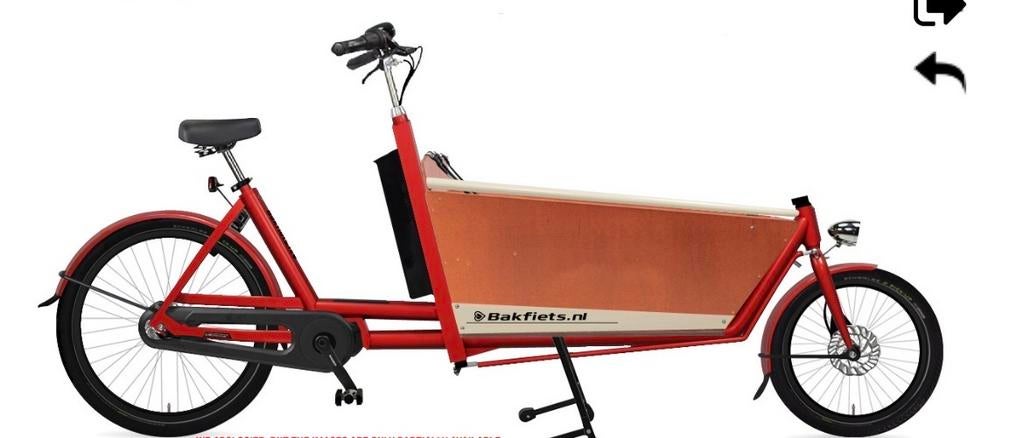 Binnenkort te koop. Cargo Bike Long - Bakfiets met schijfrem, Fietsen en Brommers, Gebruikt, Goederen, Elektrisch, Schijfrem