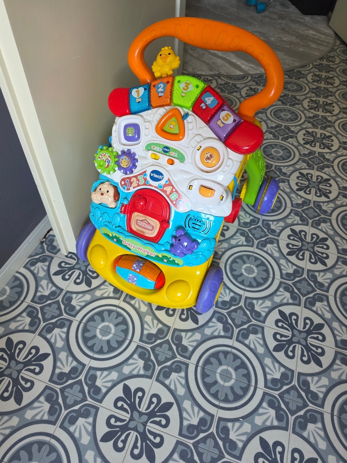 Vtech loopwagen, Kinderen en Baby's, Ophalen, Zo goed als nieuw