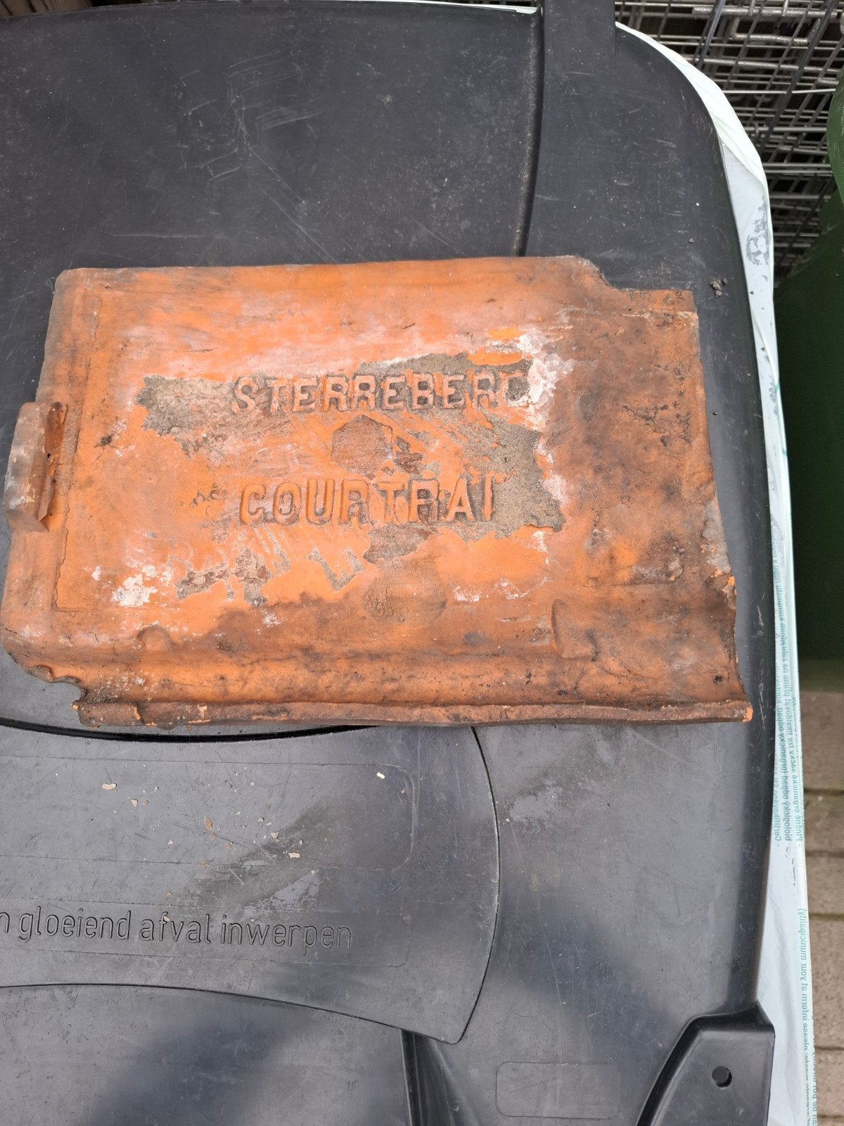 Oude Sterreberg Courtral dakpan - Made in Belgium, Ophalen, Gebruikt, Steen of Klei, Minder dan 5 m²