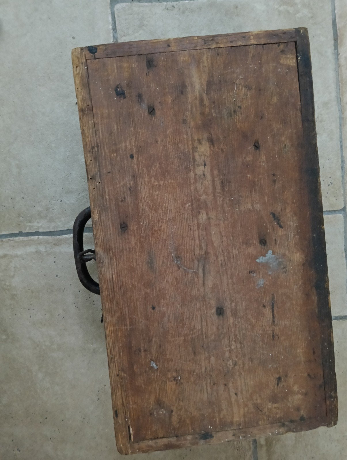 Vintage soldeerbrander set in houten kist, Ophalen