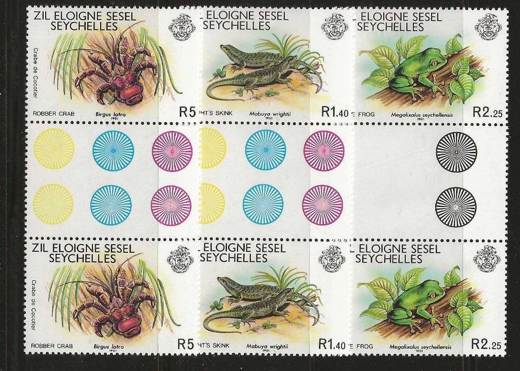 seychelles - dieren, Verzenden, Overige landen, Postfris