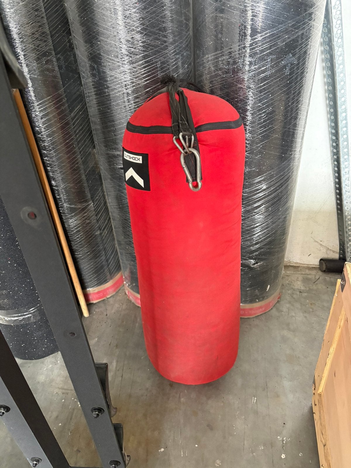 Bokszak 100 cm, Sport en Fitness, Ophalen, Outshock, Gebruikt, 100 cm
