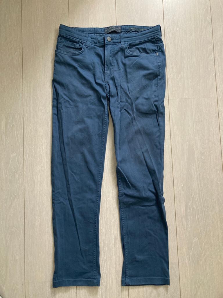 Angelo Litrico herenbroek - maat W32, L30 (S), Ophalen of Verzenden, Zo goed als nieuw, Maat 46 (S) of kleiner, Blauw