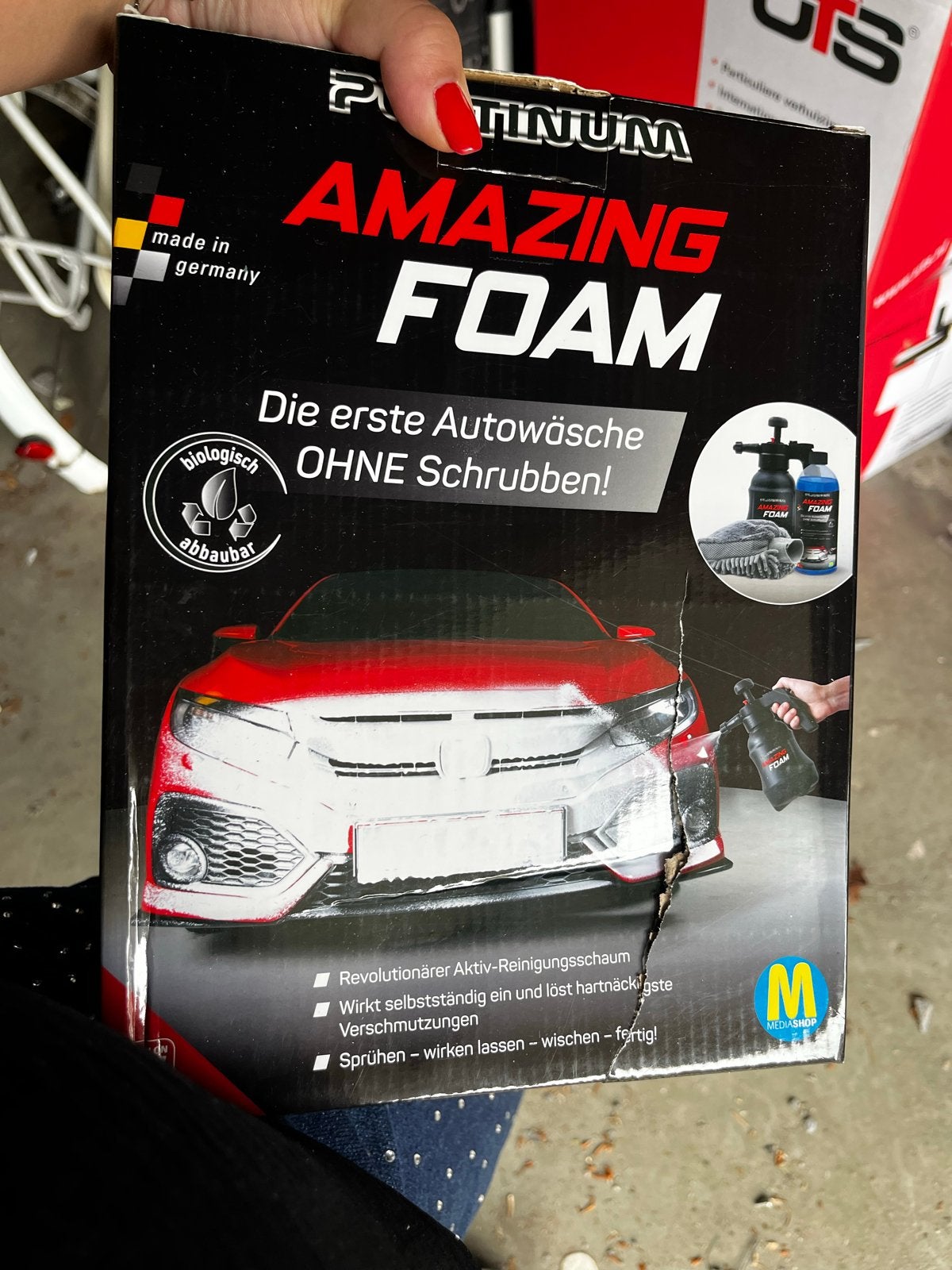 Platinum Amazing Foam Autowas zonder schrobben, Ophalen of Verzenden