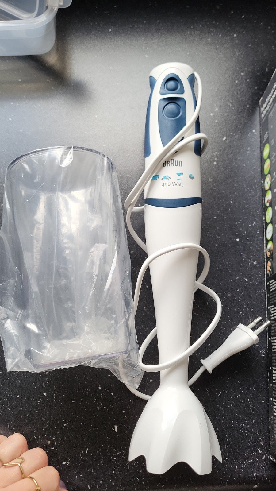 Braun MR 300 Soup, Ophalen, Blender