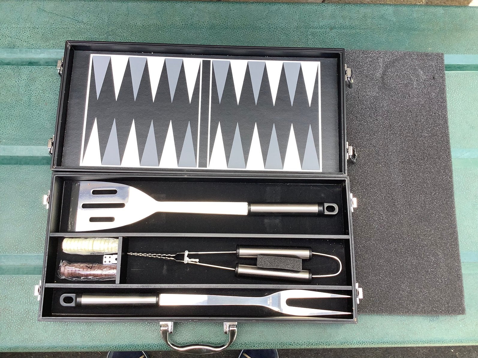 BARBECUE SET in KOFFER, Ophalen of Verzenden, Nieuw