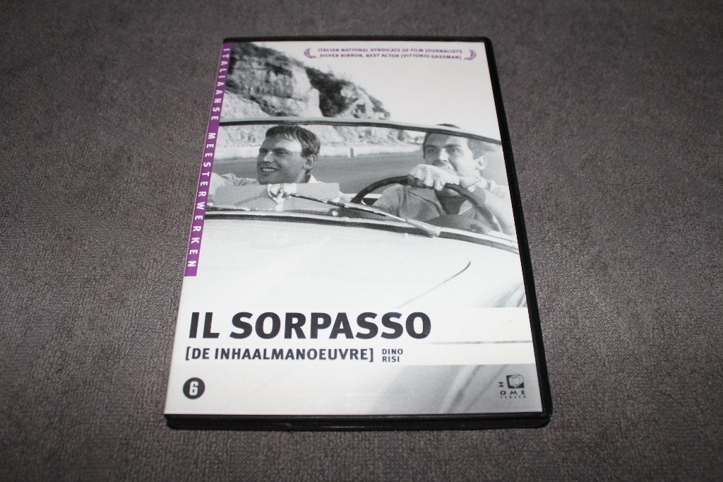 DVD Il Sorpasso, Gebruikt, Drama, Nederlands, Italiaans