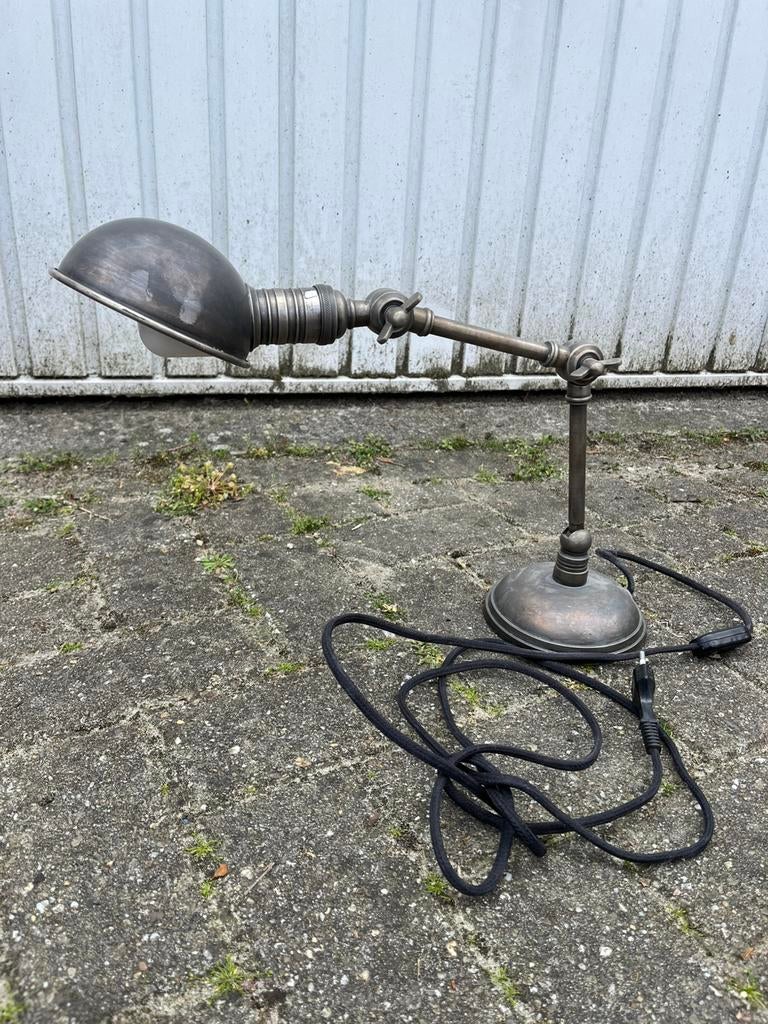 Industriële tafellamp princeton stamford style bureaulamp, Ophalen, Gebruikt, Minder dan 50 cm