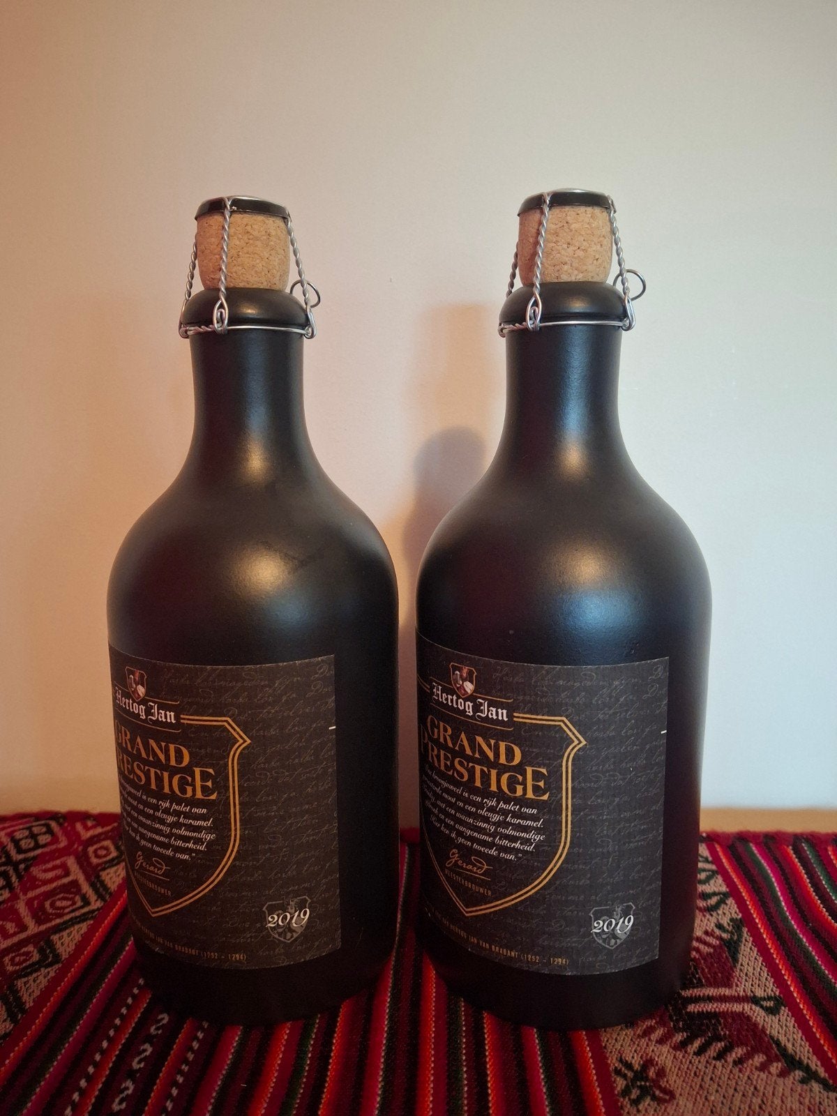 Hertog Jan Grand Prestige 2019, Verzamelen, Ophalen of Verzenden, Nieuw, Flesje(s), Hertog Jan