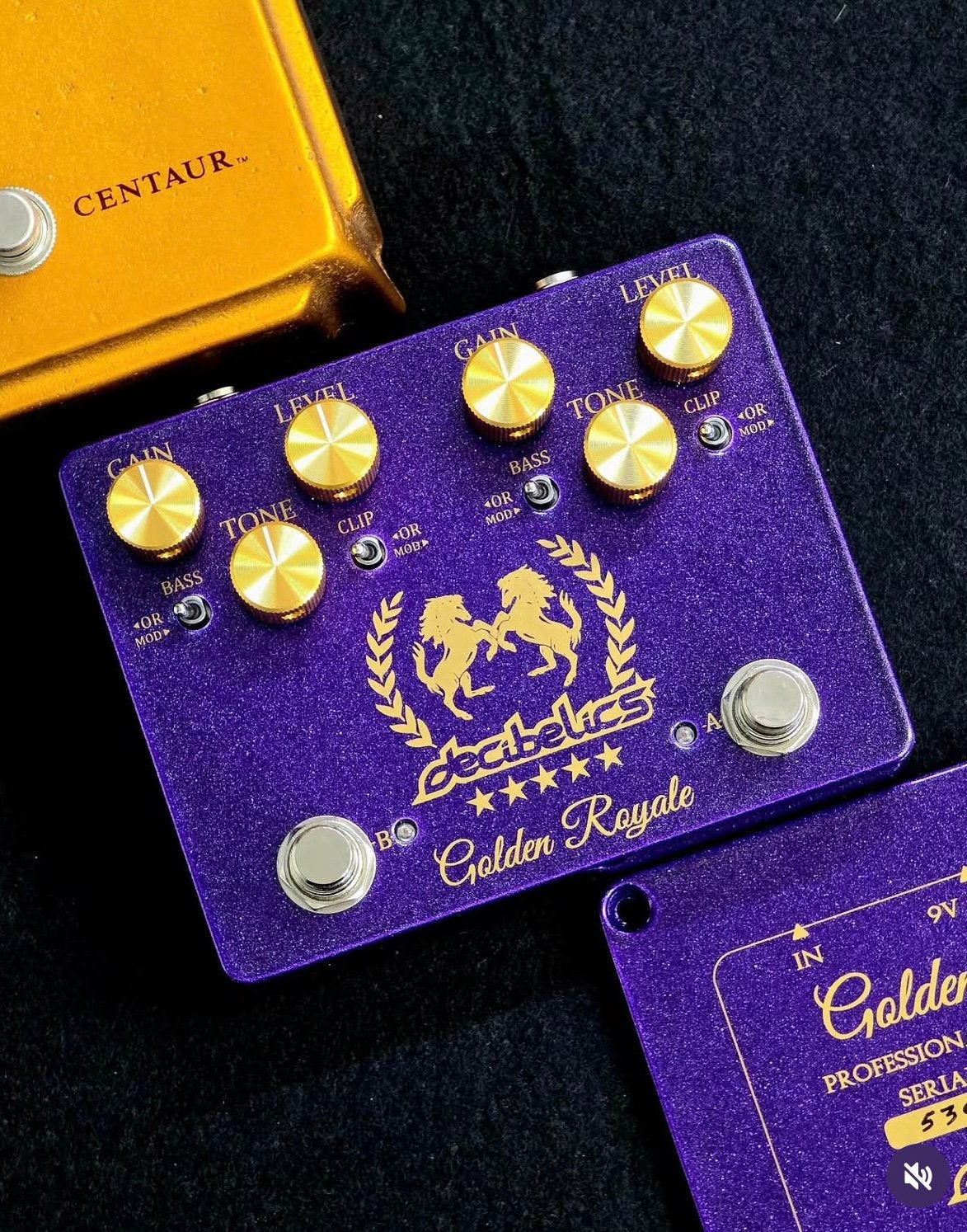 Decibelics Golden Royale Professional Overdrive pedaal, Muziek en Instrumenten, Ophalen, Nieuw, Distortion, Overdrive of Fuzz