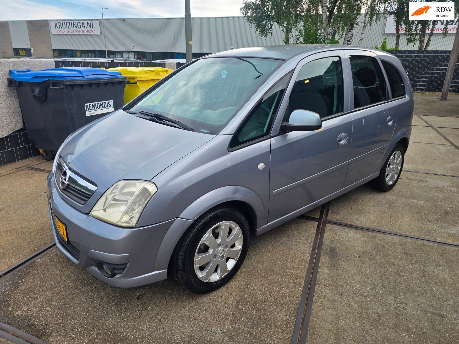 Opel Meriva 1.6-16V Cosmo Automaat Airco APK 06-2027, Auto's, 15 km/l, 4 cilinders, Leder en Stof, Origineel Nederlands