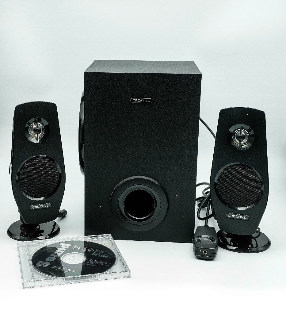 Creative Inspire T3030 speakerset – computer, Computers en Software, Ophalen of Verzenden, Gebruikt