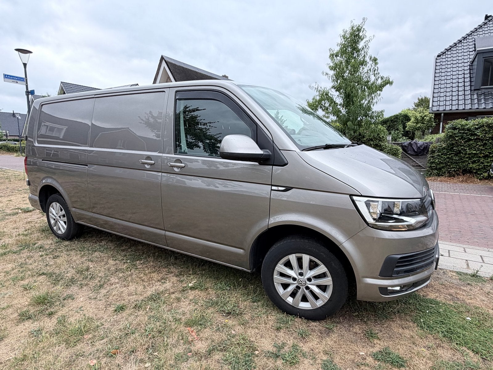 Volkswagen Transporter 2.0TDI 110KW 2017 slechts 116.000km, Stof, 1906 kg, Origineel Nederlands, Grijs