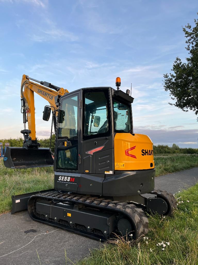 Shantui 6T Kubota 5 jaar garantie midigraver Airco, Ophalen, Graafmachine