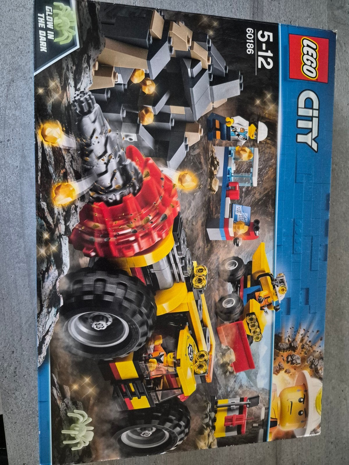 Lego City 60186 Mijnbouw Zware Boormachine, Kinderen en Baby's, City, Inclusief instructies, Lego, Ophalen of Verzenden