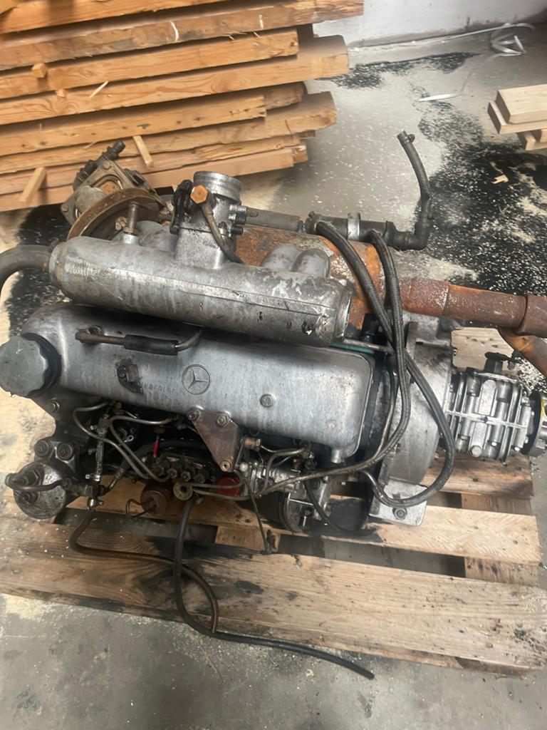 Mercedes boot motor - Diesel binnenboordmotor, Ophalen, Gebruikt, Binnenboordmotor, Viertaktmotor