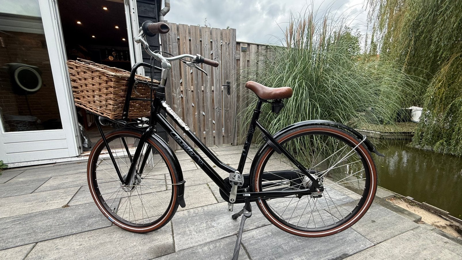 Gazelle Miss Grace damesfiets 7 versnellingen + rieten mand, Fietsen en Brommers, Fietsen | Dames | Omafietsen, 56 cm of meer