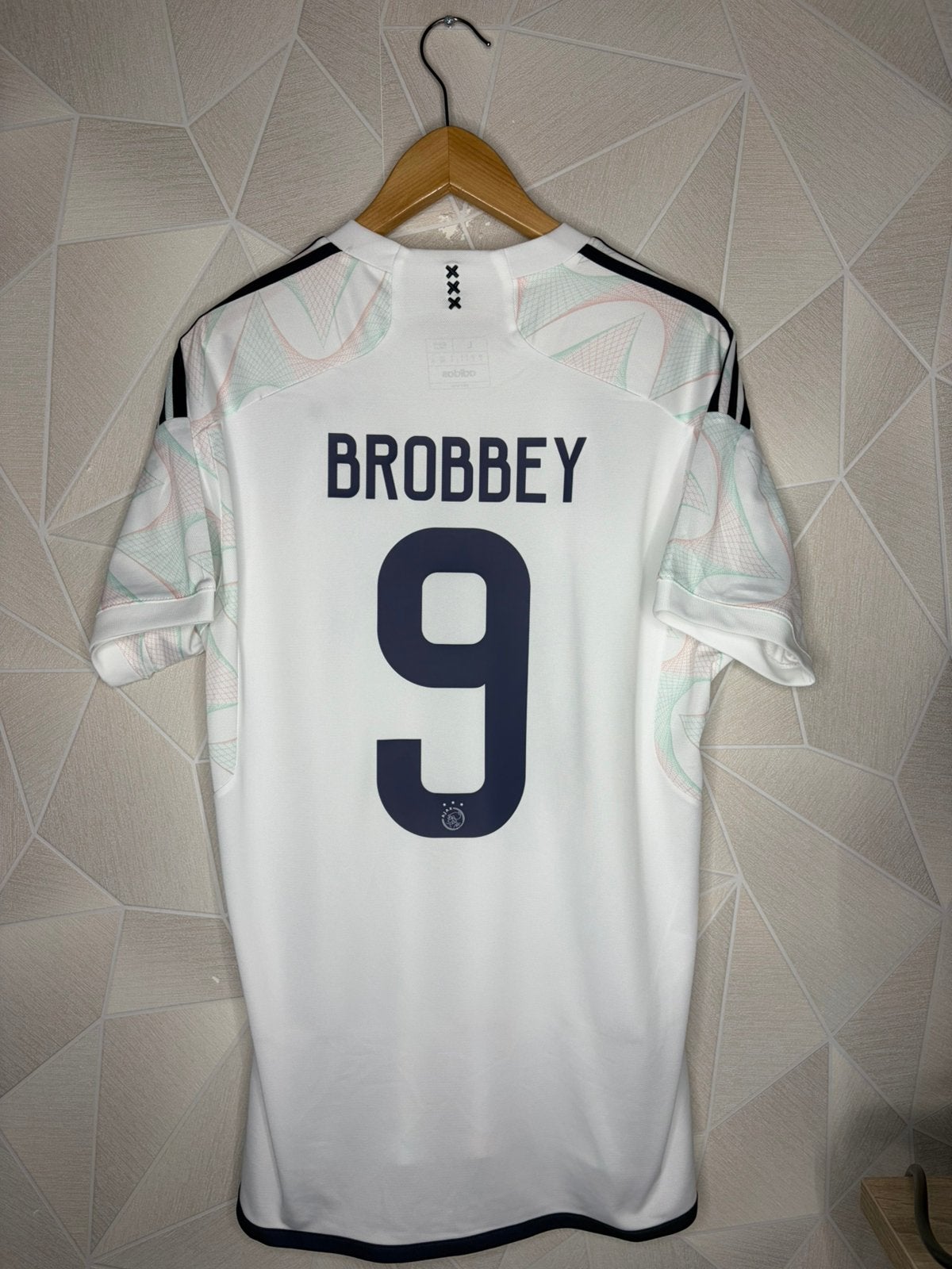 Ajax Uit 2023/2024 Brobbey, Shirt, ., Maat L, Ophalen of Verzenden