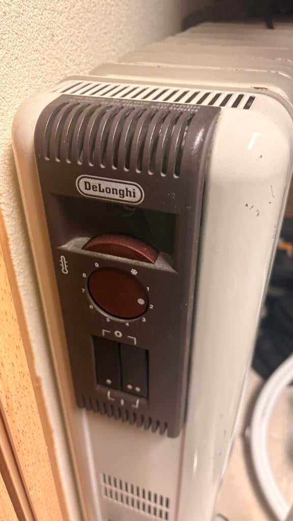 Delonghi elektrische kachel, Ophalen, Gebruikt, Elektrisch, Overige soorten