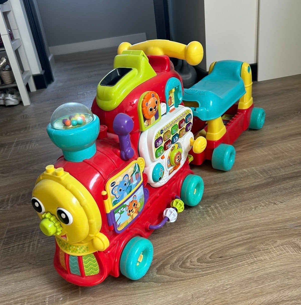 VTech Rijd & Leer Letterlocomotief, Kinderen en Baby's, Speelgoed | Vtech, Ophalen, Gebruikt, 6 maanden tot 2 jaar
