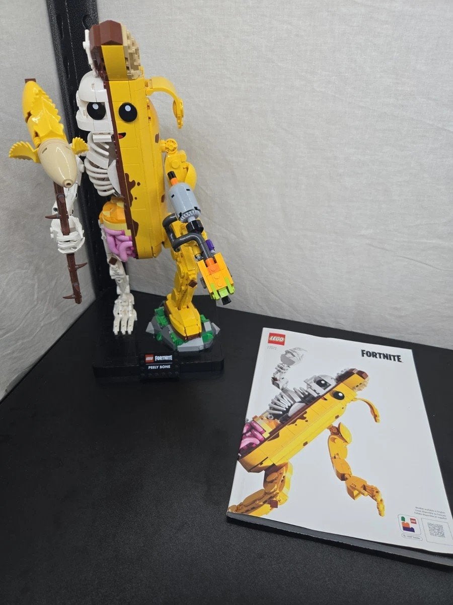Fortnite Peely Bone - 77072, Gebruikt, Overige thema's, Lego, Inclusief instructies